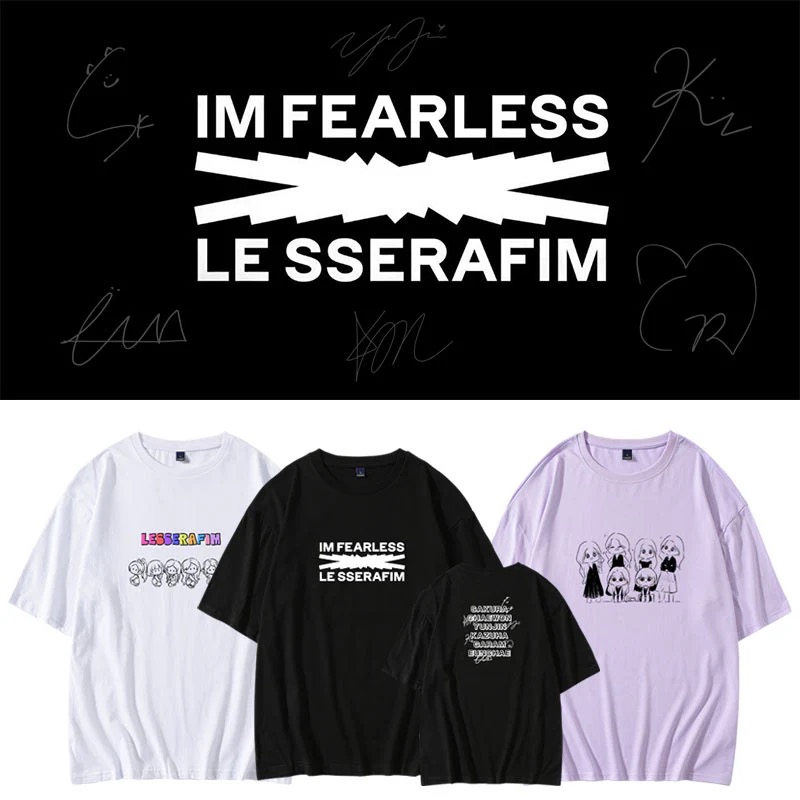 LE SSERAFIM official group photo image editorial photo